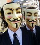 Anonymous at Scientology in Los Angeles thumb